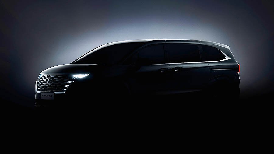 2022 Hyundai Custo Minivan Teased With Unconventional Styling