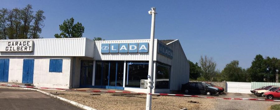 Abandoned Lada Dealership Found In France