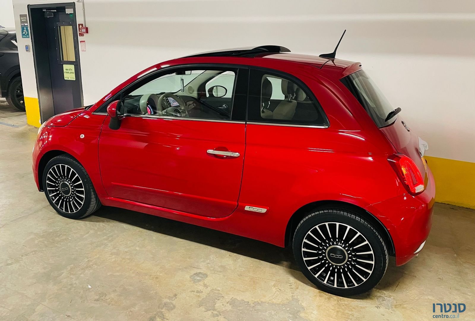 2018' Fiat 500 פיאט photo #3