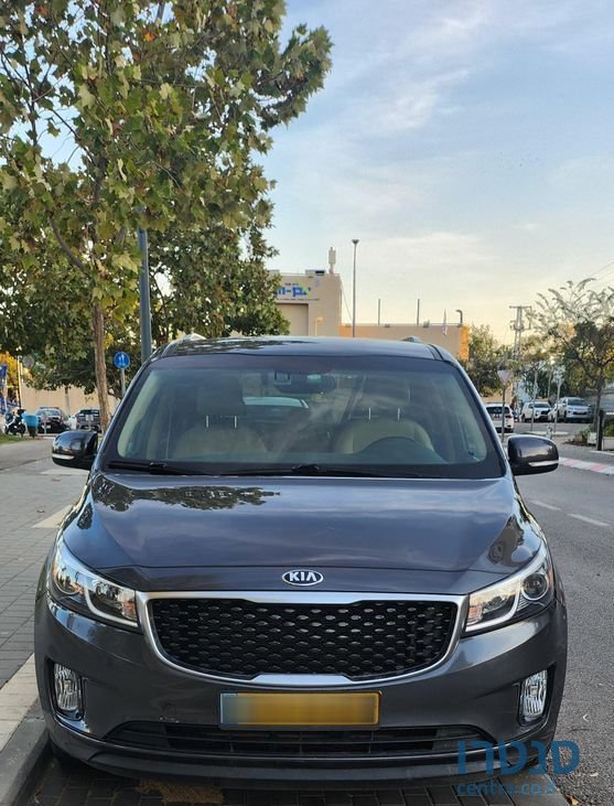 2016' Kia Carnival קיה קרניבל photo #4