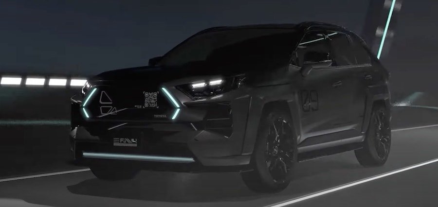 Toyota Shows Its Dark Side With Surprising RAV4 Concept, It Will Debut in January