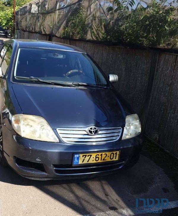 2005' Toyota Corolla טויוטה קורולה photo #3