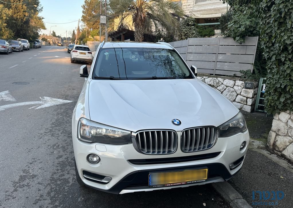 2016' BMW X3 ב.מ.וו photo #1