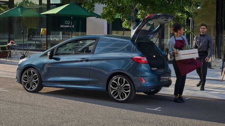 2022 Ford Fiesta Van Also Gets A Facelift And Can Run On E85 Fuel