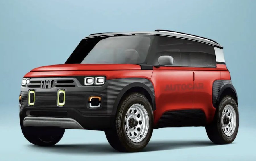 Fiat Panda set to return as one of two new EVs in 2023
