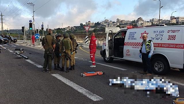 ДТП на перекрестке Бейт-Анот, 21.04.2026