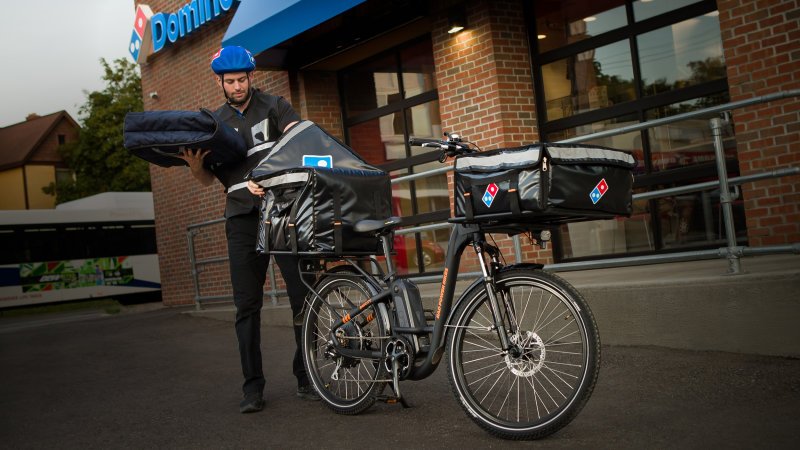 Your next Domino's pizza could be delivered by electric bike