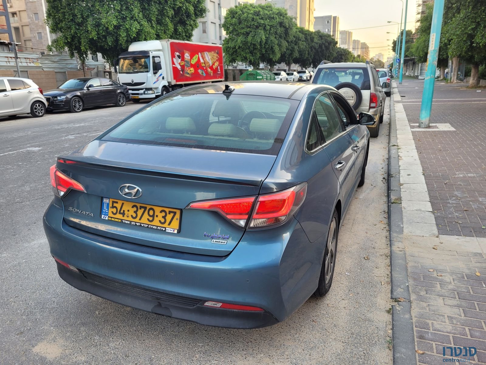 2017' Hyundai Sonata Гибрид лимитед photo #5