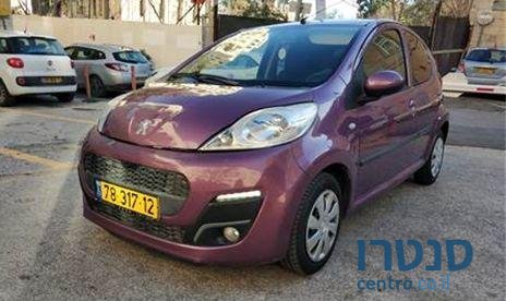2013' Peugeot 107 107 פיג'ו photo #2