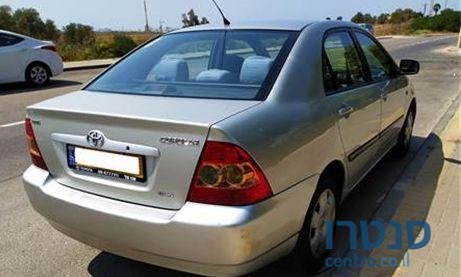2005' Toyota Corolla טויוטה קורולה photo #4