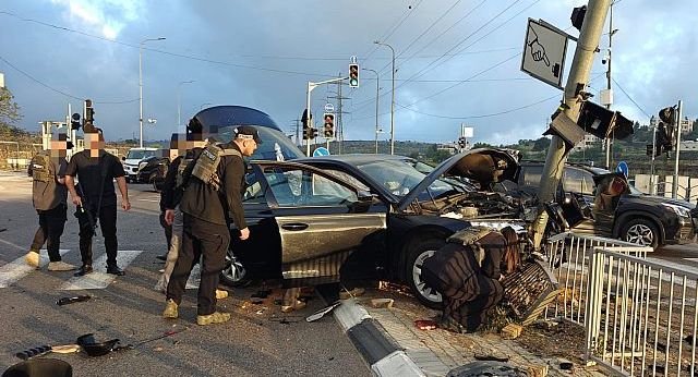 בלשכת בן גביר מגיבים לתאונה בכביש 60: "זה לא הרכב של השר"