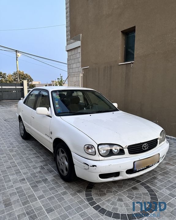2002' Toyota Corolla טויוטה קורולה photo #4