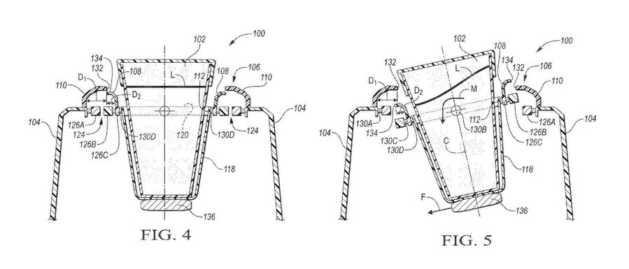 Ford Patents Self-Leveling Cup Holder For Those Spirited Commutes