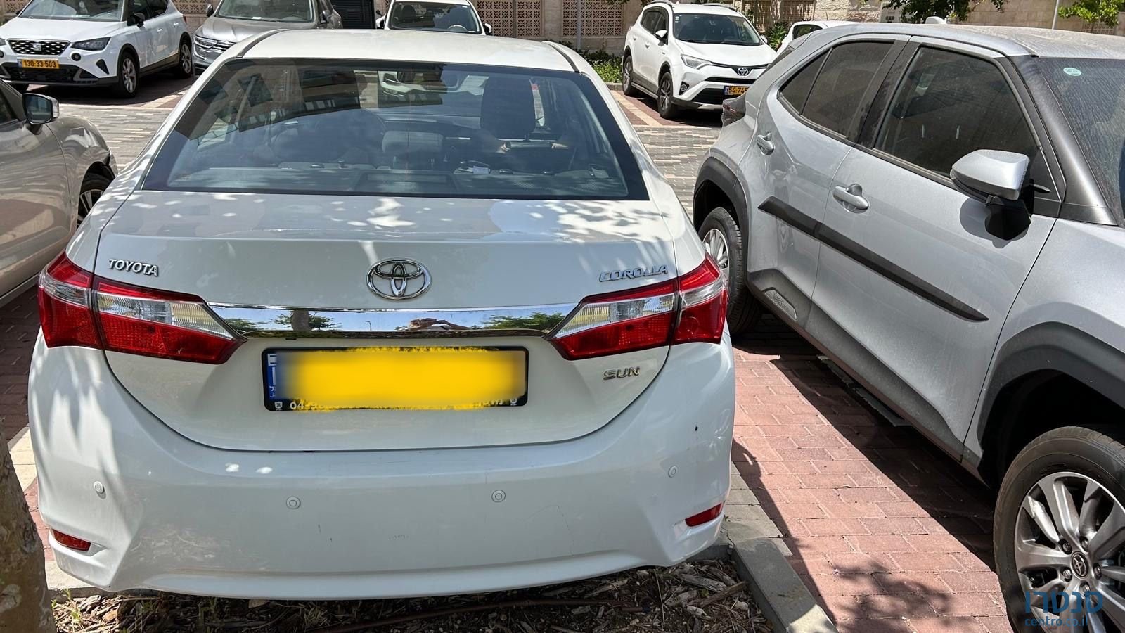 2014' Toyota Corolla טויוטה קורולה photo #2