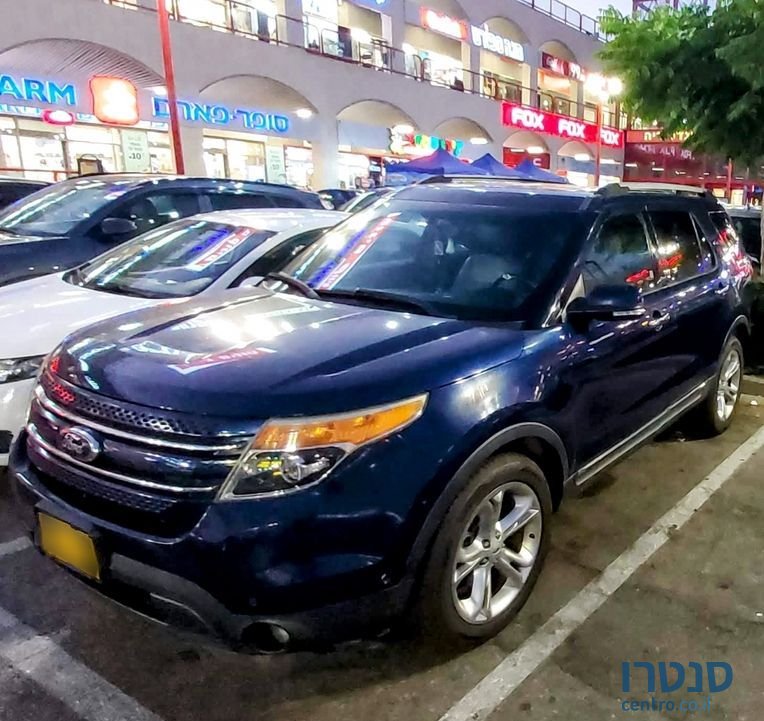2012' Ford Explorer פורד אקספלורר photo #3