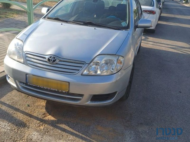 2007' Toyota Corolla טויוטה קורולה photo #1