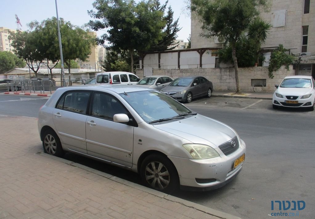 2004' Toyota Corolla טויוטה קורולה photo #2