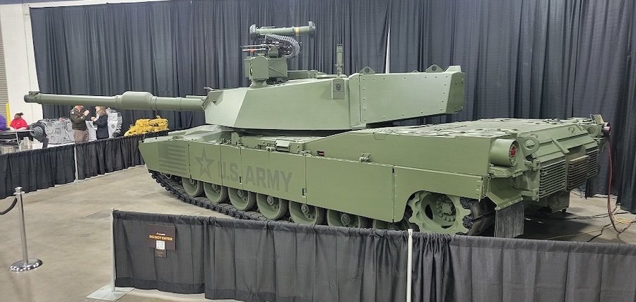 На Детройтском автосалоне презентовали танк Abrams M1E3