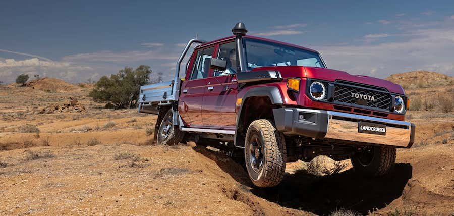 The Ancient Toyota Land Cruiser 70 Gets a Manual Gearbox