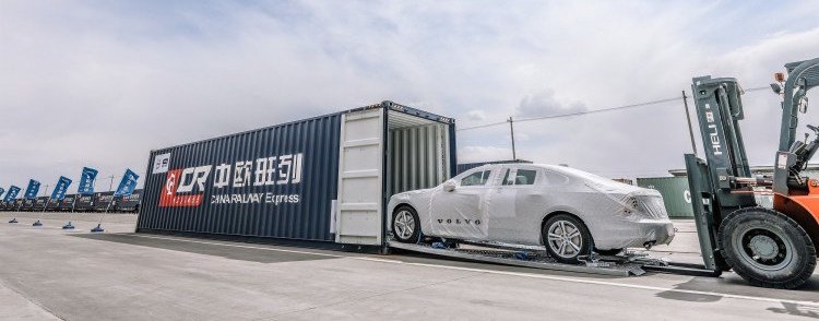 Volvo exports first China-made S90s to Europe - by rail