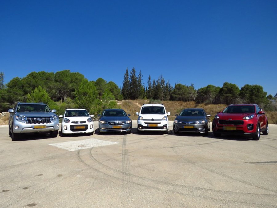 המכוניות הנמכרות ביותר בישראל