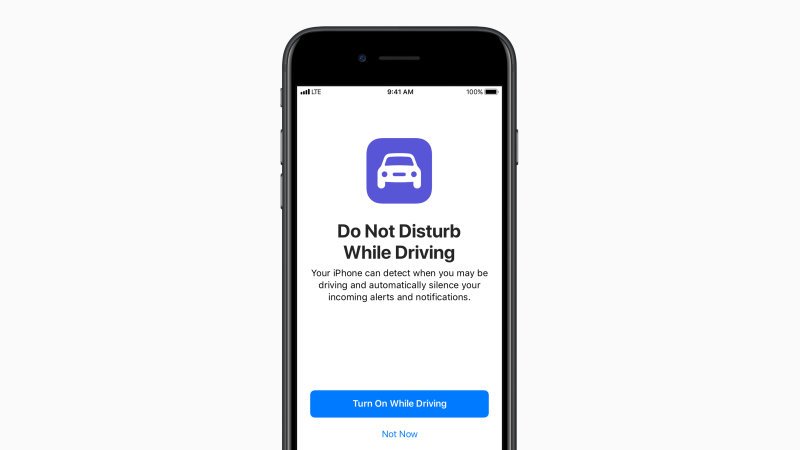 Apple focuses on safety behind the wheel with iOS 11