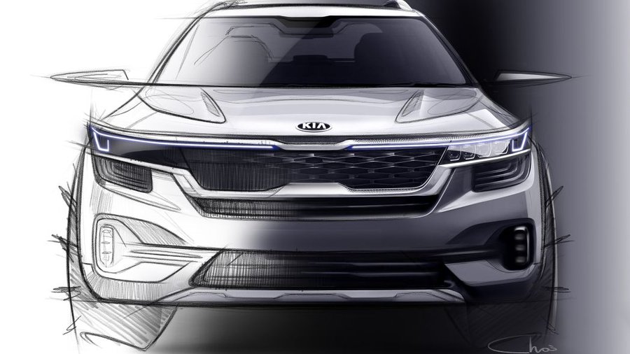Kia reveals sketches of its millennial-bait compact crossover