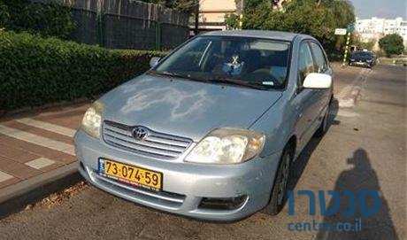 2005' Toyota Corolla טויוטה קורולה photo #1