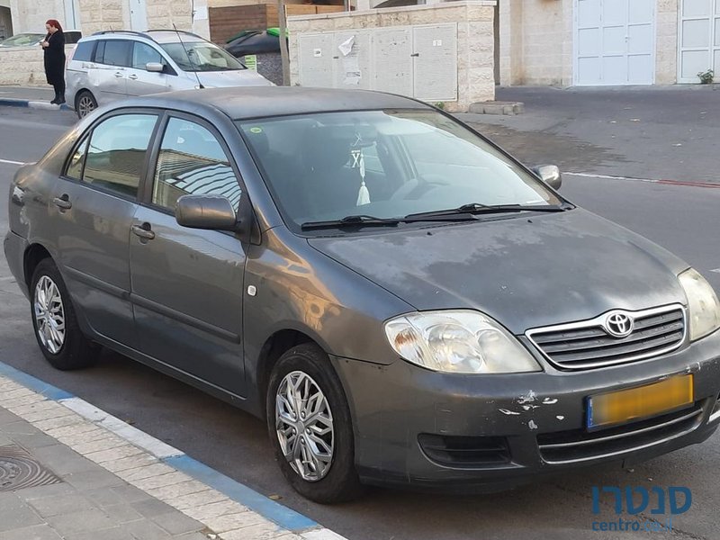 2007' Toyota Corolla טויוטה קורולה photo #1