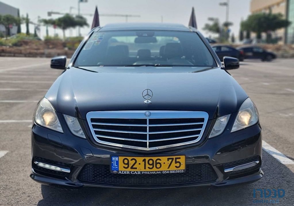 2013' Mercedes-Benz E-Class מרצדס photo #1