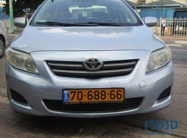 2008' Toyota Corolla טויוטה קורולה photo #3
