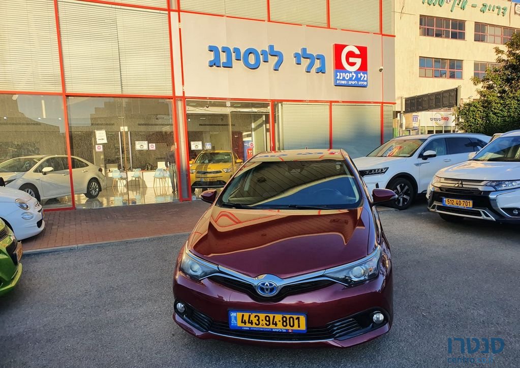 2018' Toyota Auris טויוטה אוריס photo #5