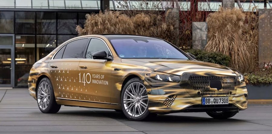 Mercedes Is Giving the S-Class a Flat-Plane V8 and No One Saw It Coming