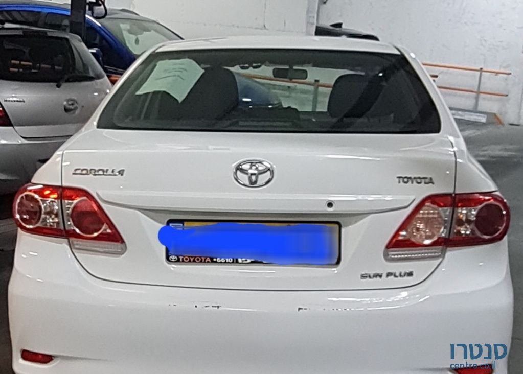 2011' Toyota Corolla טויוטה קורולה photo #1