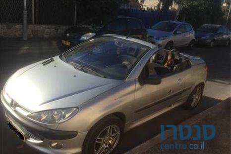 2003' Peugeot 206 Cc קבריולט ‏1600 photo #3