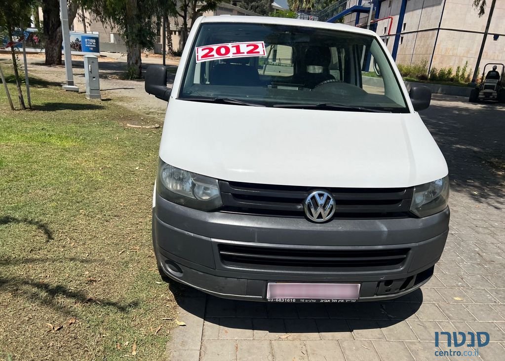 2012' Volkswagen Transporter פולקסווגן טרנספורטר photo #5