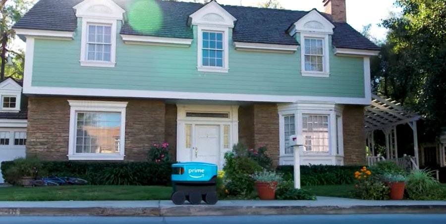 Amazon testing home delivery by 'Scout' self-driving robots