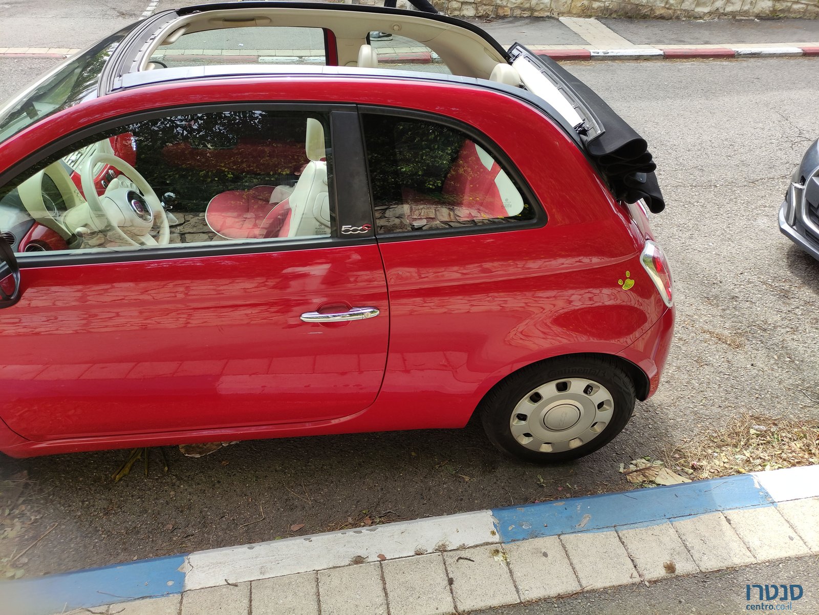2014' Fiat 500C פיאט photo #6