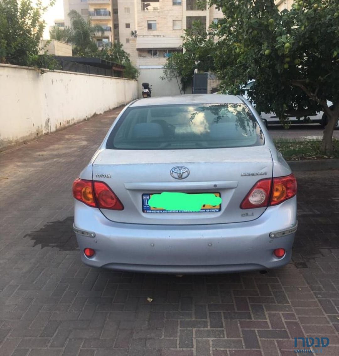2009' Toyota Corolla טויוטה קורולה photo #1