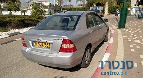 2004' Toyota Corolla טויוטה קורולה photo #1