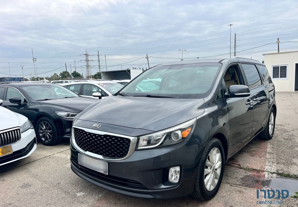 2016' Kia Carnival קיה קרניבל photo #2