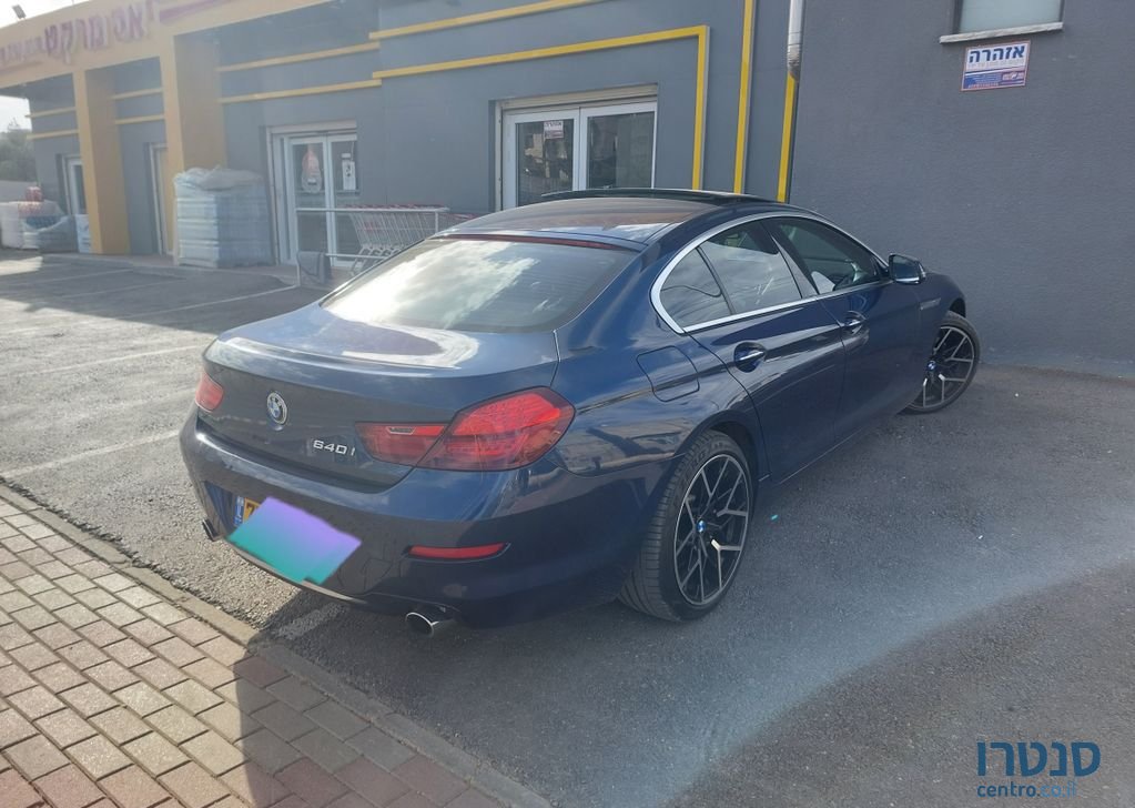 2015' BMW 640 ב.מ.וו סדרה 6 photo #4
