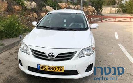 2012' Toyota Corolla טויוטה קורולה photo #1