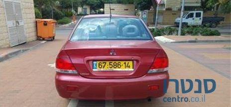 2006' Mitsubishi Lancer מיצובישי לנסר photo #4