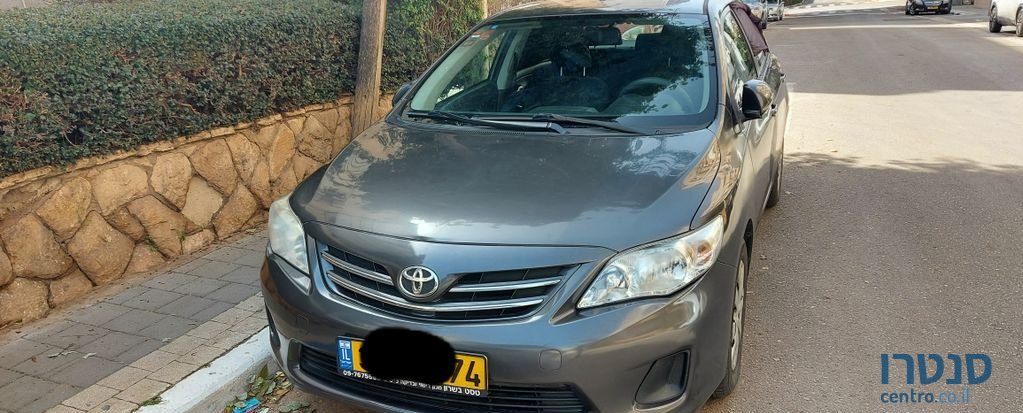 2011' Toyota Corolla טויוטה קורולה photo #1