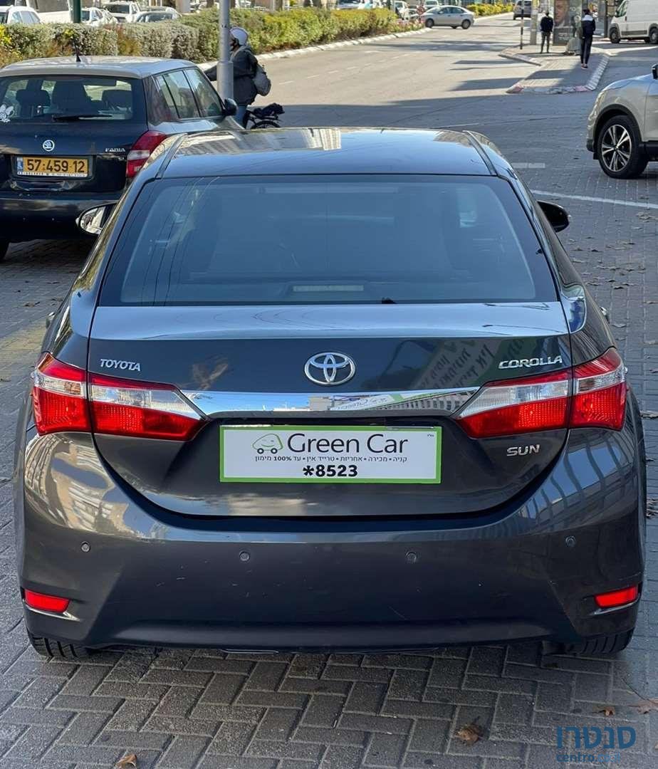 2014' Toyota Corolla טויוטה קורולה photo #1
