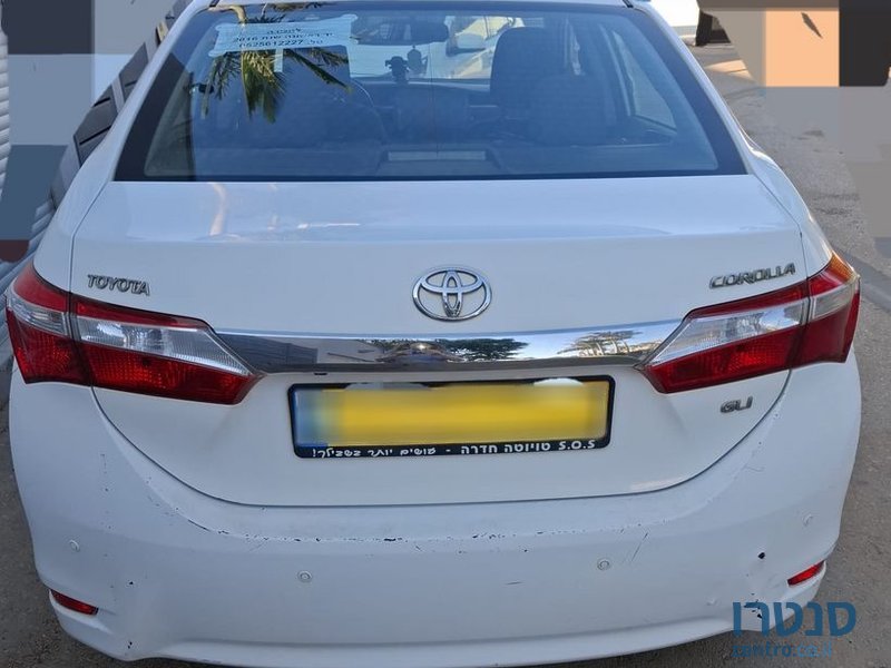 2016' Toyota Corolla טויוטה קורולה photo #4