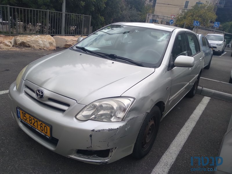 2007' Toyota Corolla טויוטה קורולה photo #1