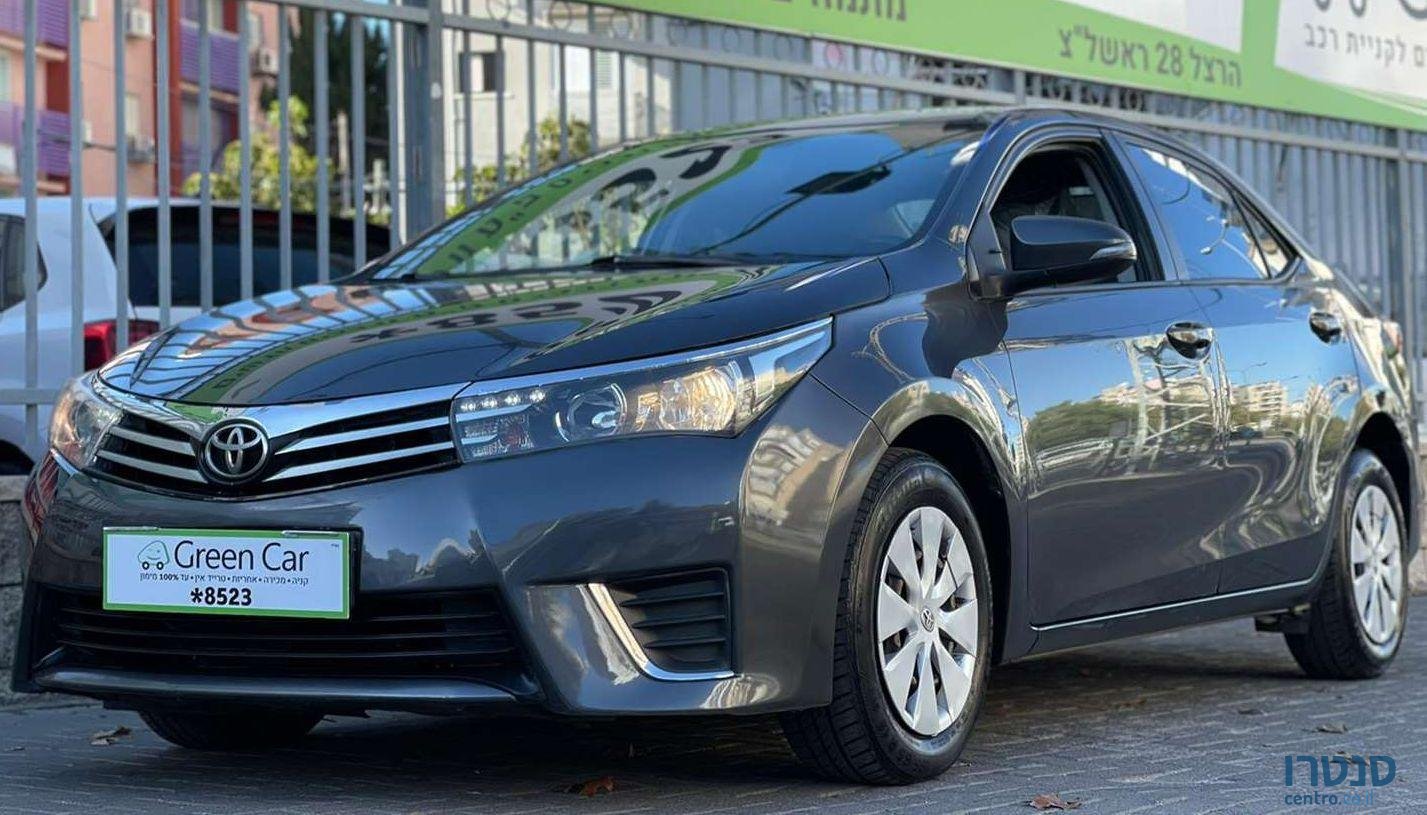 2014' Toyota Corolla טויוטה קורולה photo #2
