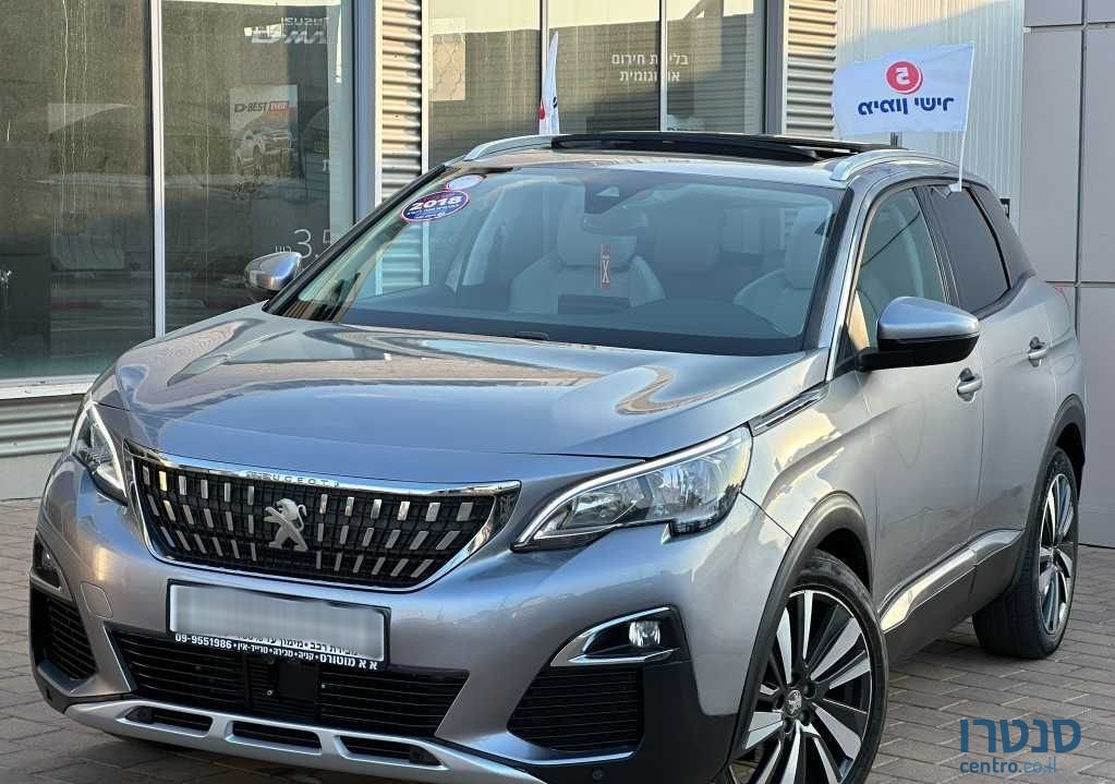 2018' Peugeot 3008 פיג'ו photo #1